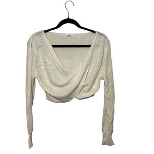 Valleygirl White Knit Sweater